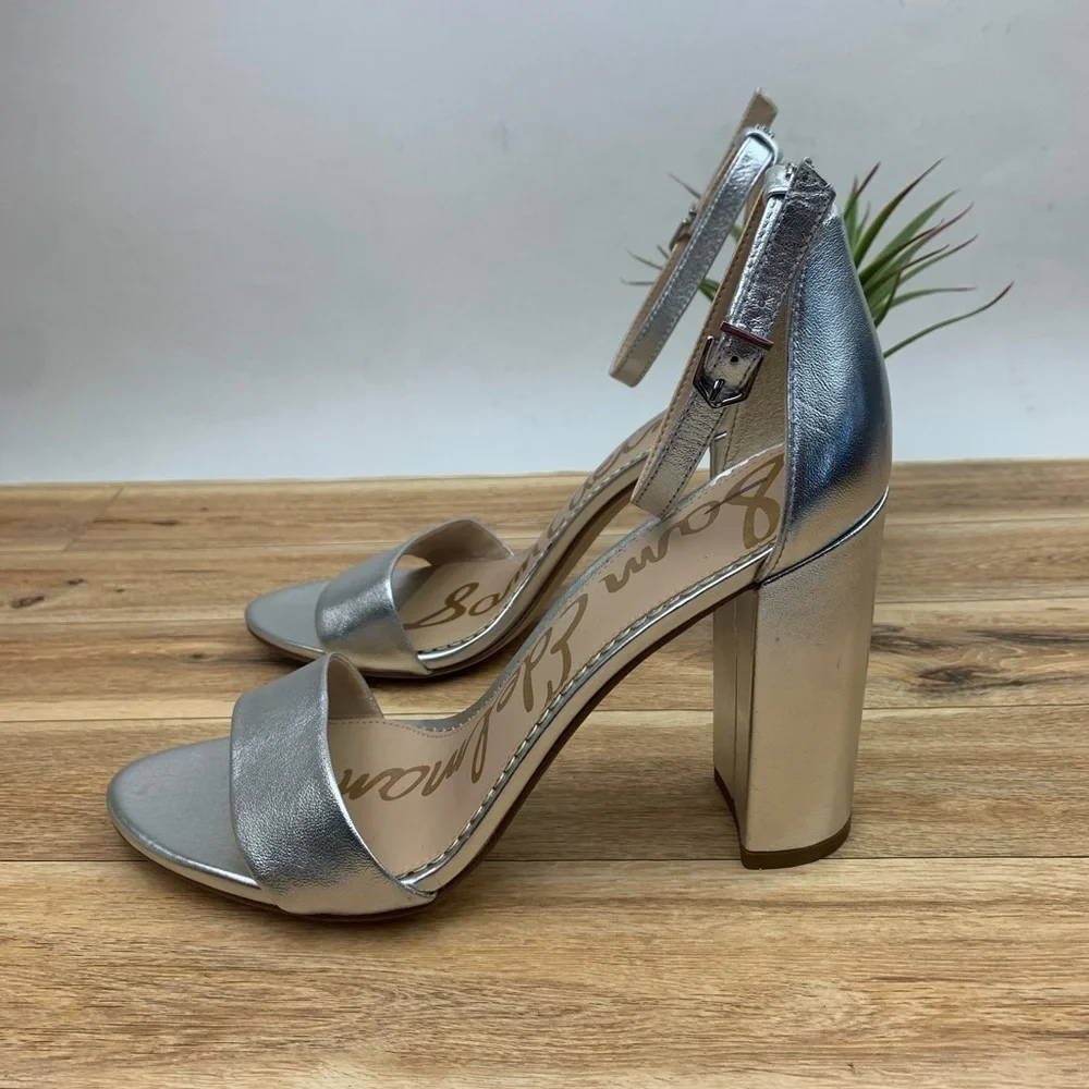 Sam Edelman Yaro Ankle Strap Sandal sz 8.5 - Picture 4 of 11